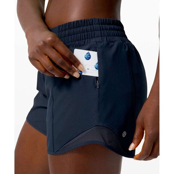 Hotty Hot High Rise Short 4" - True Navy - Picture 5 of 5